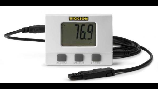 Dickson Data's TM325 Display Temperature Humidity Logger